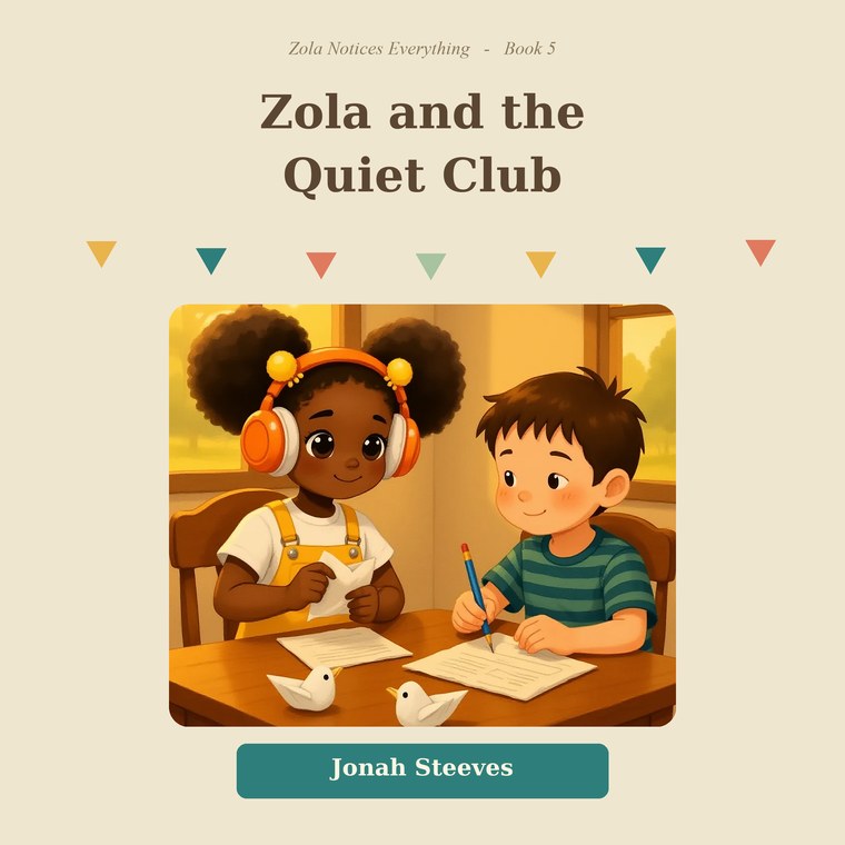 Zola and the Quiet Club book cover