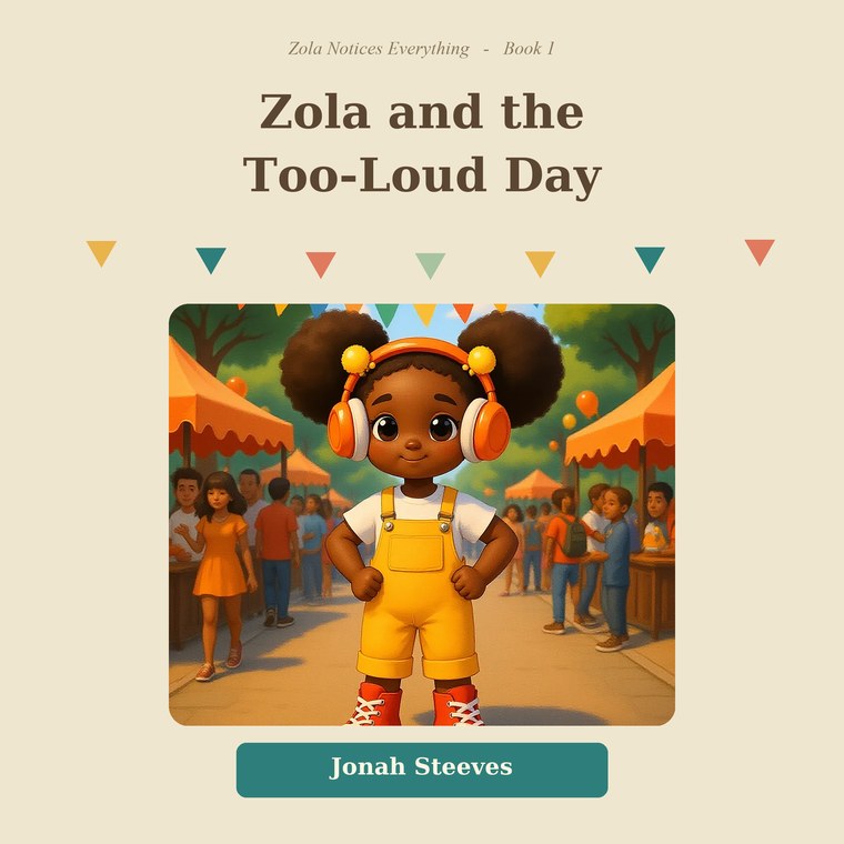 Zola and the Too-Loud Day book cover