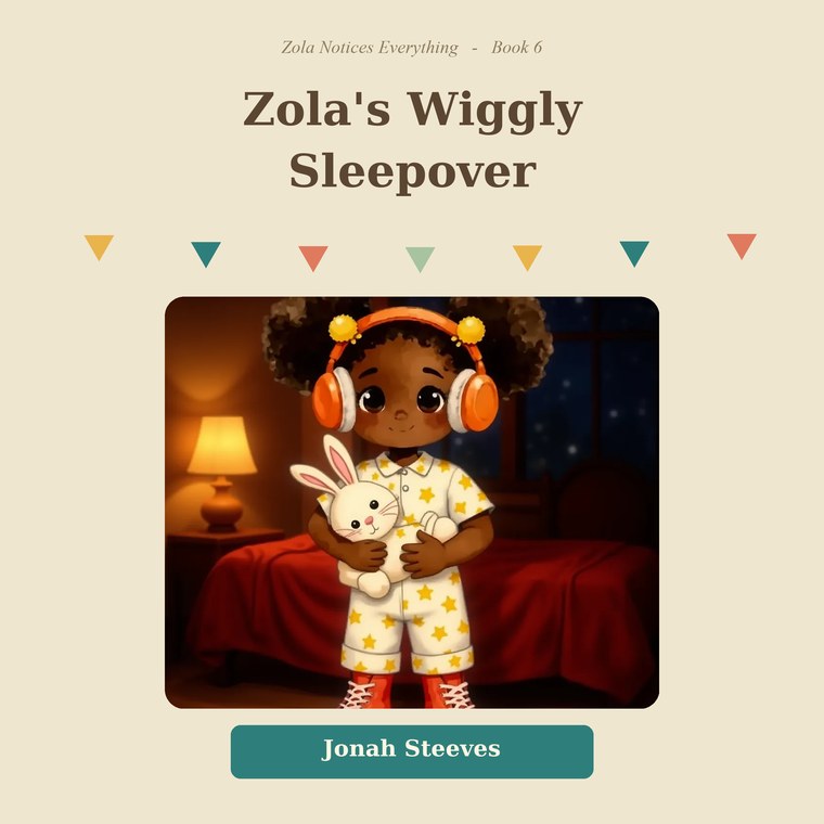 Zola's Wiggly Sleepover book cover